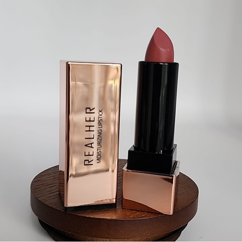 NIB $18 RealHer I Define Beauty Myself - Warm Nude Mosturizer Lipstick - Picture 2 of 4